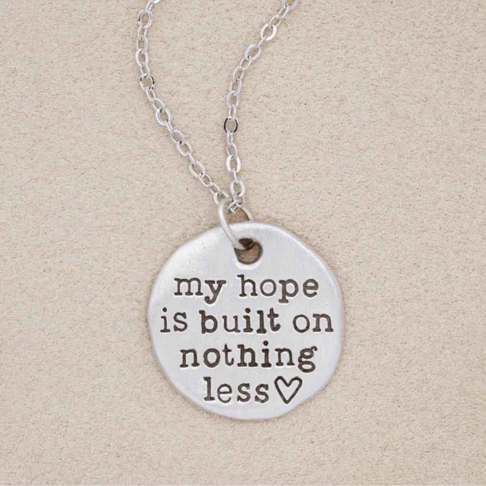 Lisa Leonard Designs “My Hope Is Built On Nothing Less” Necklace - Picture 3 of 11